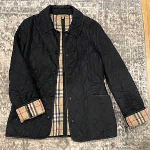 Burberry Womens quilted jacket XS